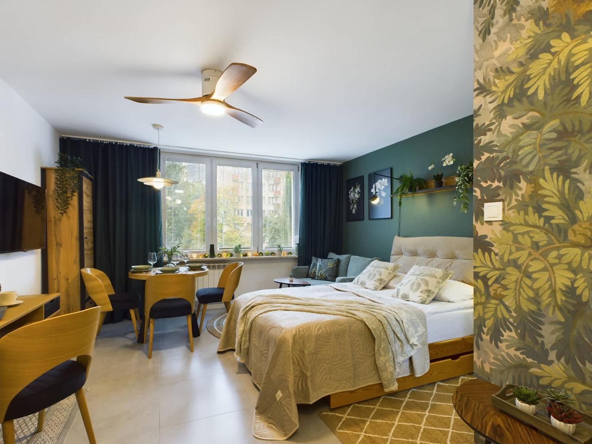 Appartement Atmospheric For 3 People In With Desk For Remote Work By Renters *